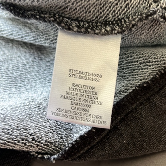 #80 Gray/Black Wash Button Up Jacket Size Medium - Picture 10 of 10